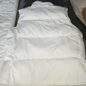 Puff sleeveless jacket small flaws...see photos